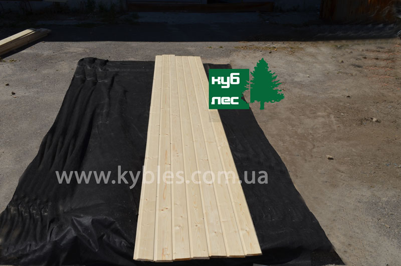 Вагонка бесшовная из смереки vagonka besshovnaya 100