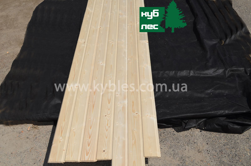 Вагонка штиль из смереки vagonka shtil 85